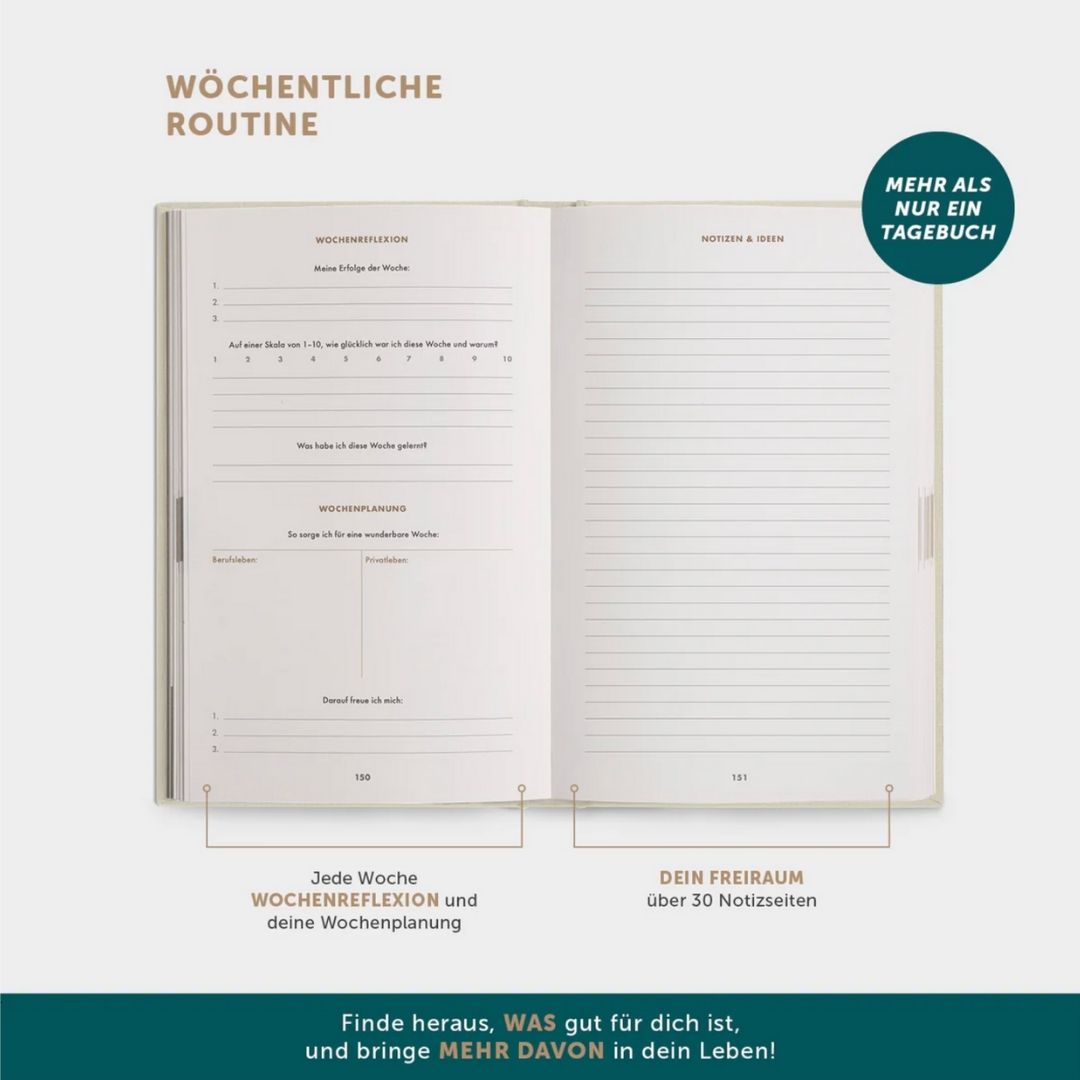 The 6-minute diary-your way to more mindfulness, resilience and self-love