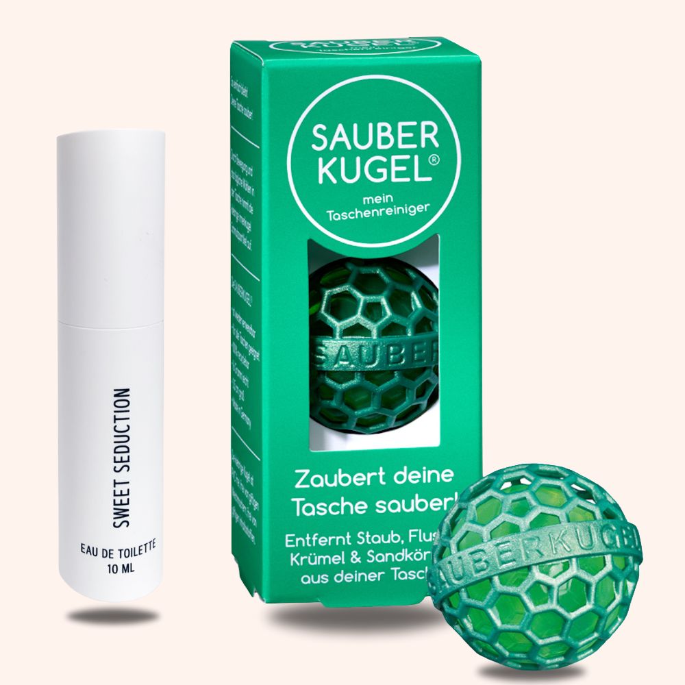 ÉCONOMISEZ DANS LE SET DE DÉMARRAGE - BALLE PROPRE + PARFUM DE POCHE