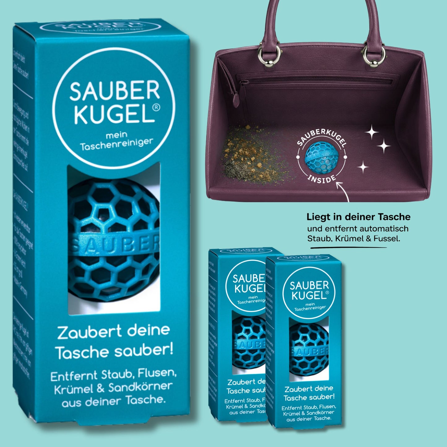 Sauberkugel – 2er Set