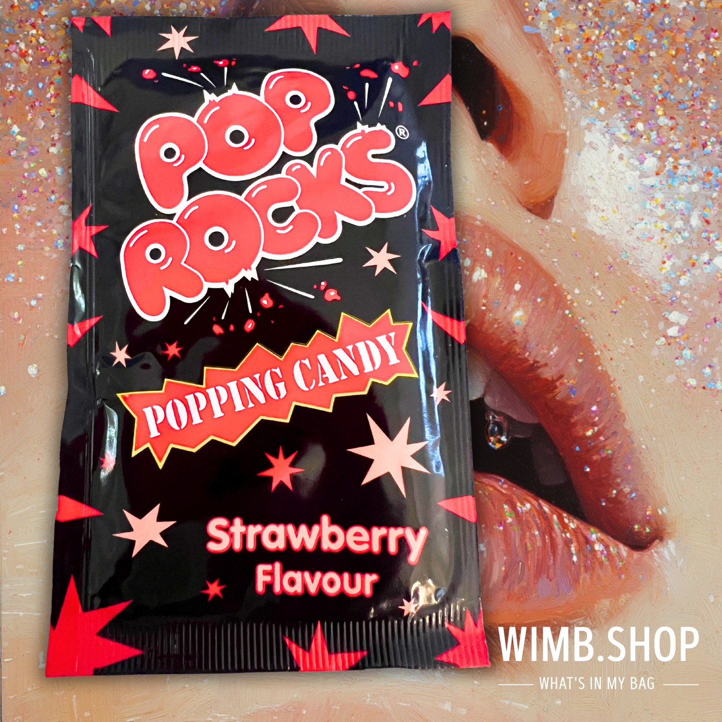 WIMB Collection by Emma Watson - Pop Rocks Watermelon 9.5g of crackling granules with watermelon taste