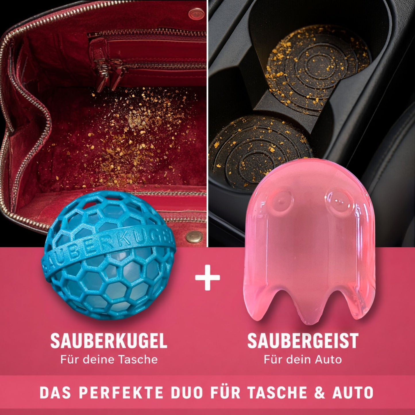 Sauber-Duo – Sauberkugel + Saubergeist