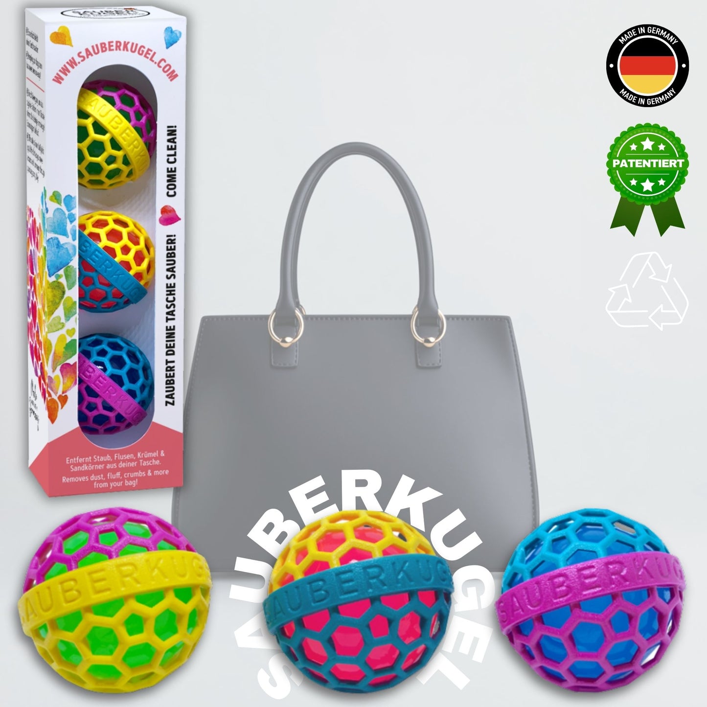 NEU! 👜 🎒 💼 🚗 Spare bis zu 25% 💥 im Komplett Sauber Set