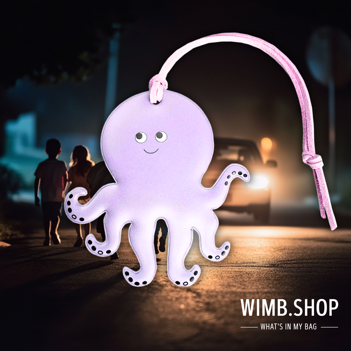 Reflektierende Handtaschen Charms – Stil & Sicherheit für unterwegs