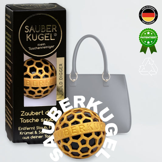 Sauberkugel einzeln – wiederverwendbarer Taschenreiniger – in verschiedenen Farben