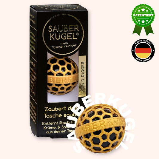 SAUBERKUGEL - TASCHENREINIGER - GOLD DIGGER