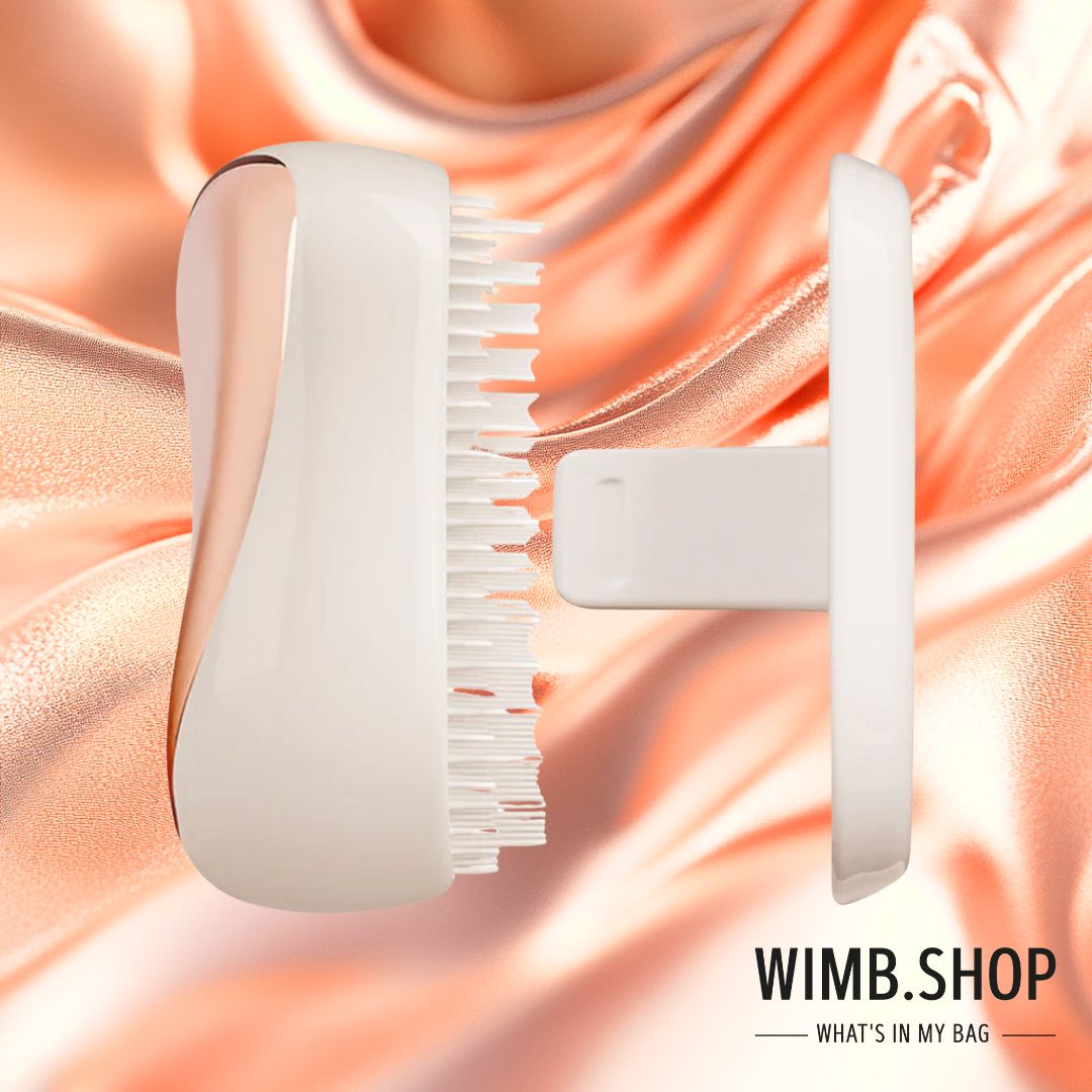 Enchevêtrement Tangle Teezer Compact Styler Rose Gold Cream - L'assistant de cheveux incontournable pour en déplacement!