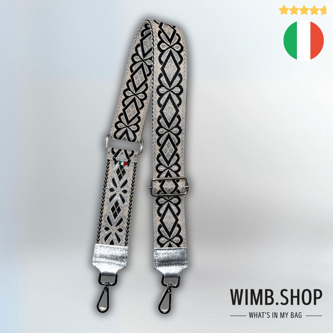 Pocket strap made in Italy - stylish upgrade for your handbag