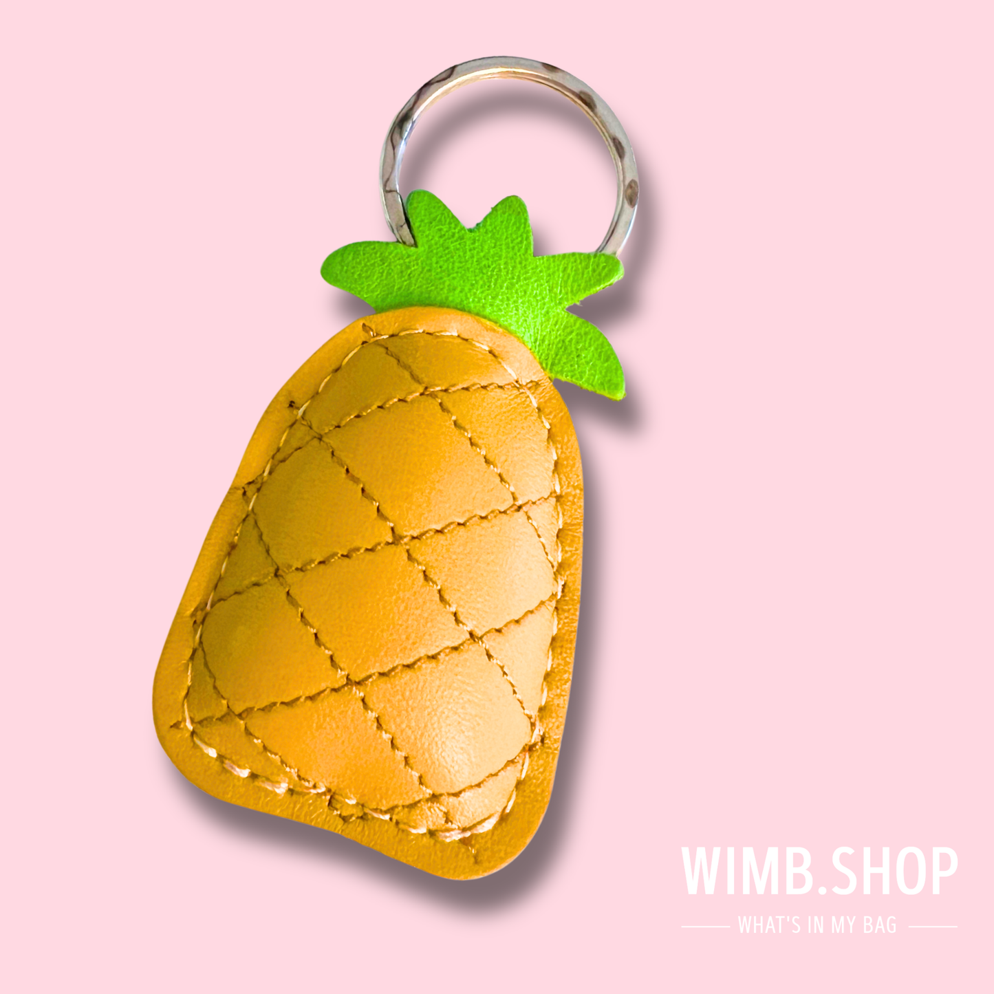 Handgefertigter Leder-Schlüsselanhänger