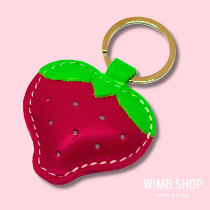 Handgefertigter Leder-Schlüsselanhänger