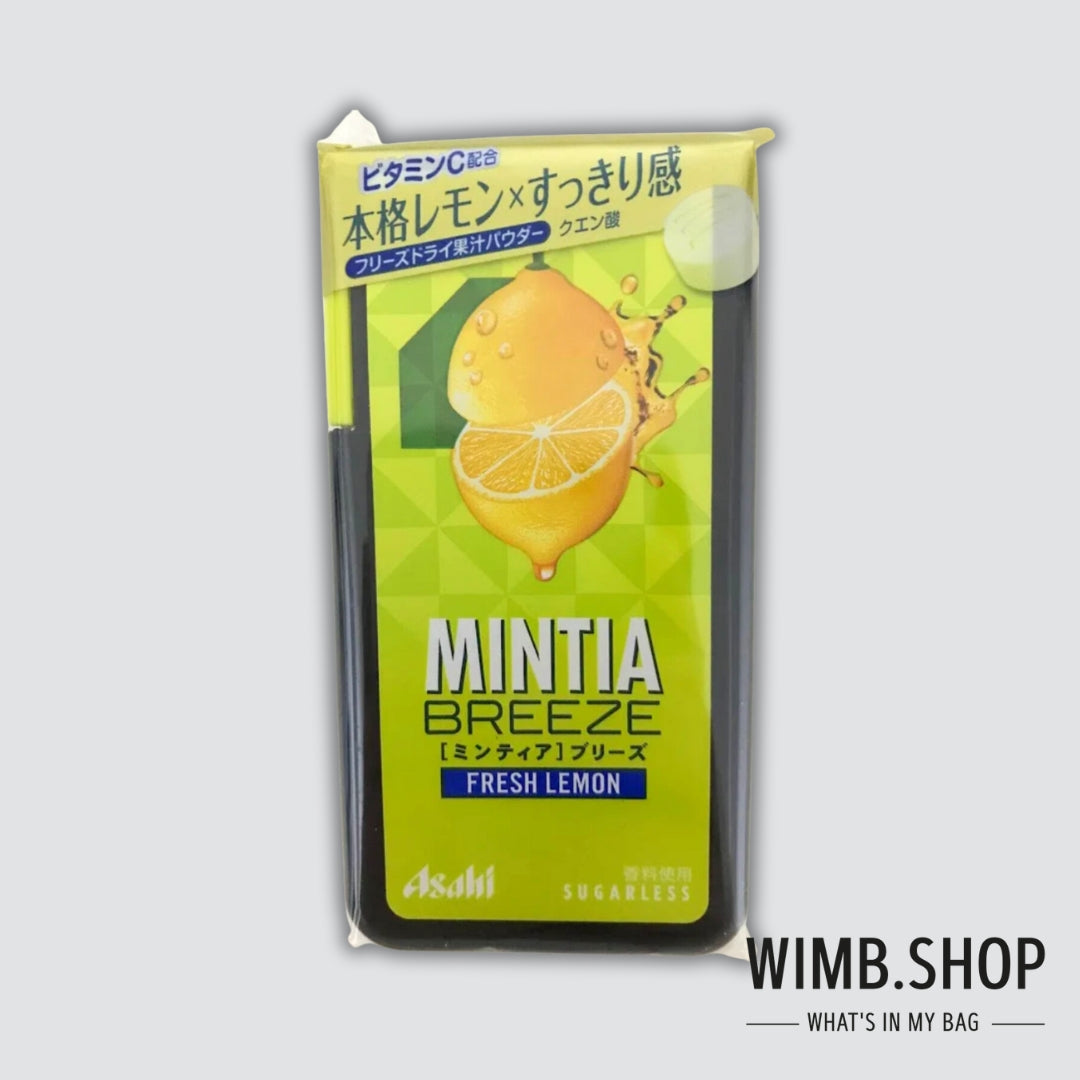 LENA MEYER-LANDRUT WIMB COLLECTION - Asahi Mintia Breeze Fresh Lemon zuckerfrei 30 Tabletten