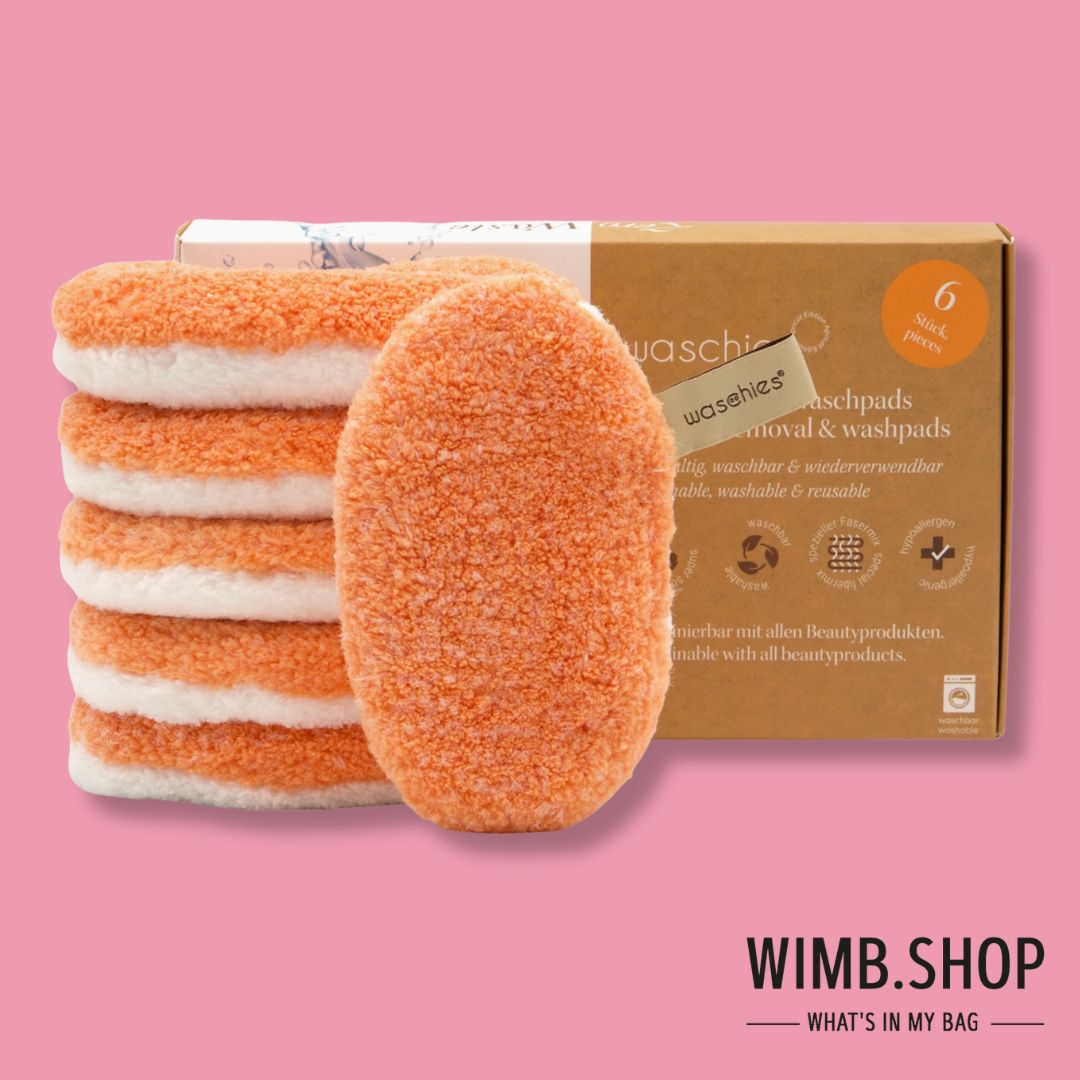 🌟 Waschies Abschminkpads 6er Set – nachhaltig & sanft zur Haut