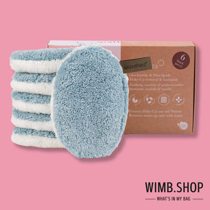 🌟 Waschies Abschminkpads 6er Set – nachhaltig & sanft zur Haut