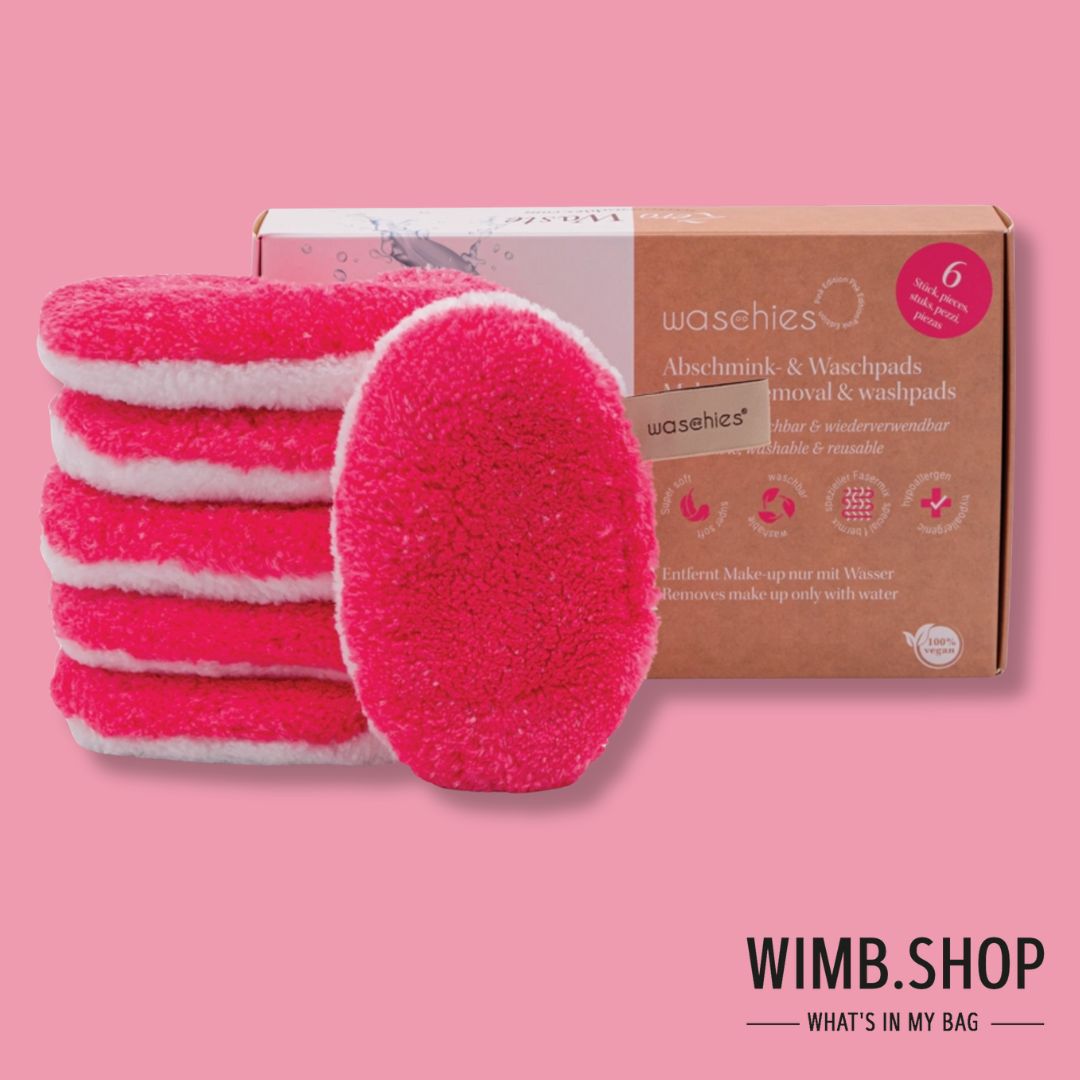 🌟 Waschies Abschminkpads 6er Set – nachhaltig & sanft zur Haut