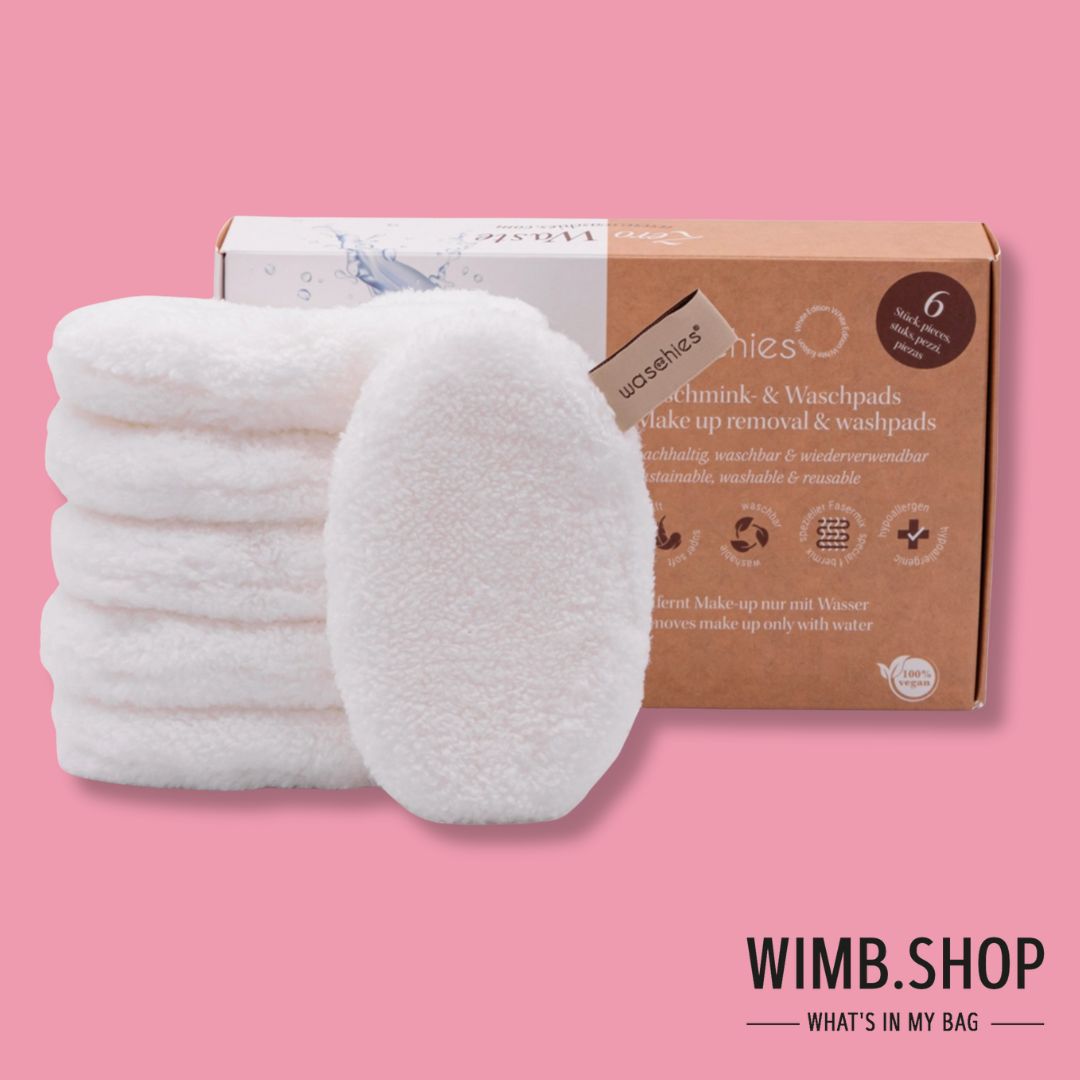 🌟 Waschies Abschminkpads 6er Set – nachhaltig & sanft zur Haut