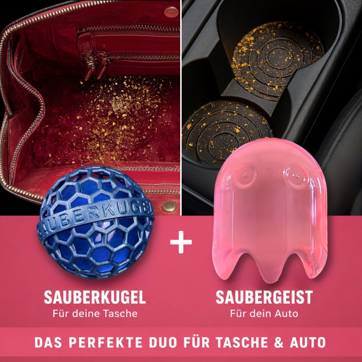 Das perfekte Duo für einen sauberen Alltag ⚫ 🔴 🔵 +8