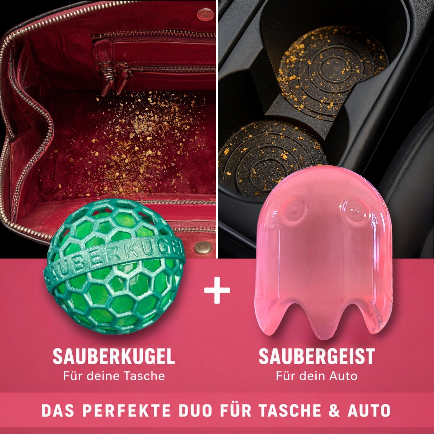 Das perfekte Duo für einen sauberen Alltag ⚫ 🔴 🔵 +8