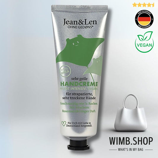 Jean&Len Sehr Geile Handcreme Rosemary Ginger Urea – Intensivpflege für Ihre Hände