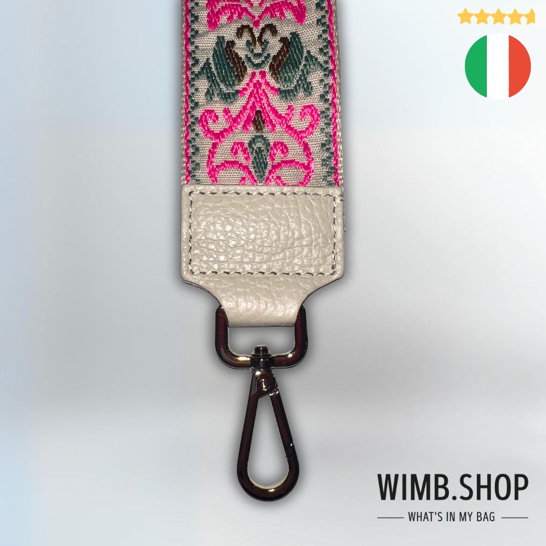 Pocket strap made in Italy - stylish upgrade for your handbag