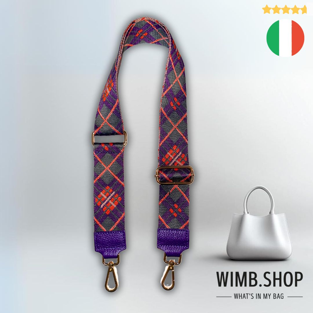 Pocket strap made in Italy - stylish upgrade for your handbag