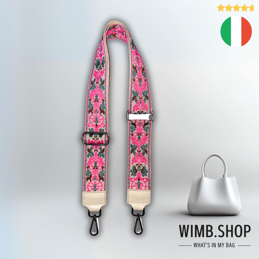 Pocket strap made in Italy - stylish upgrade for your handbag