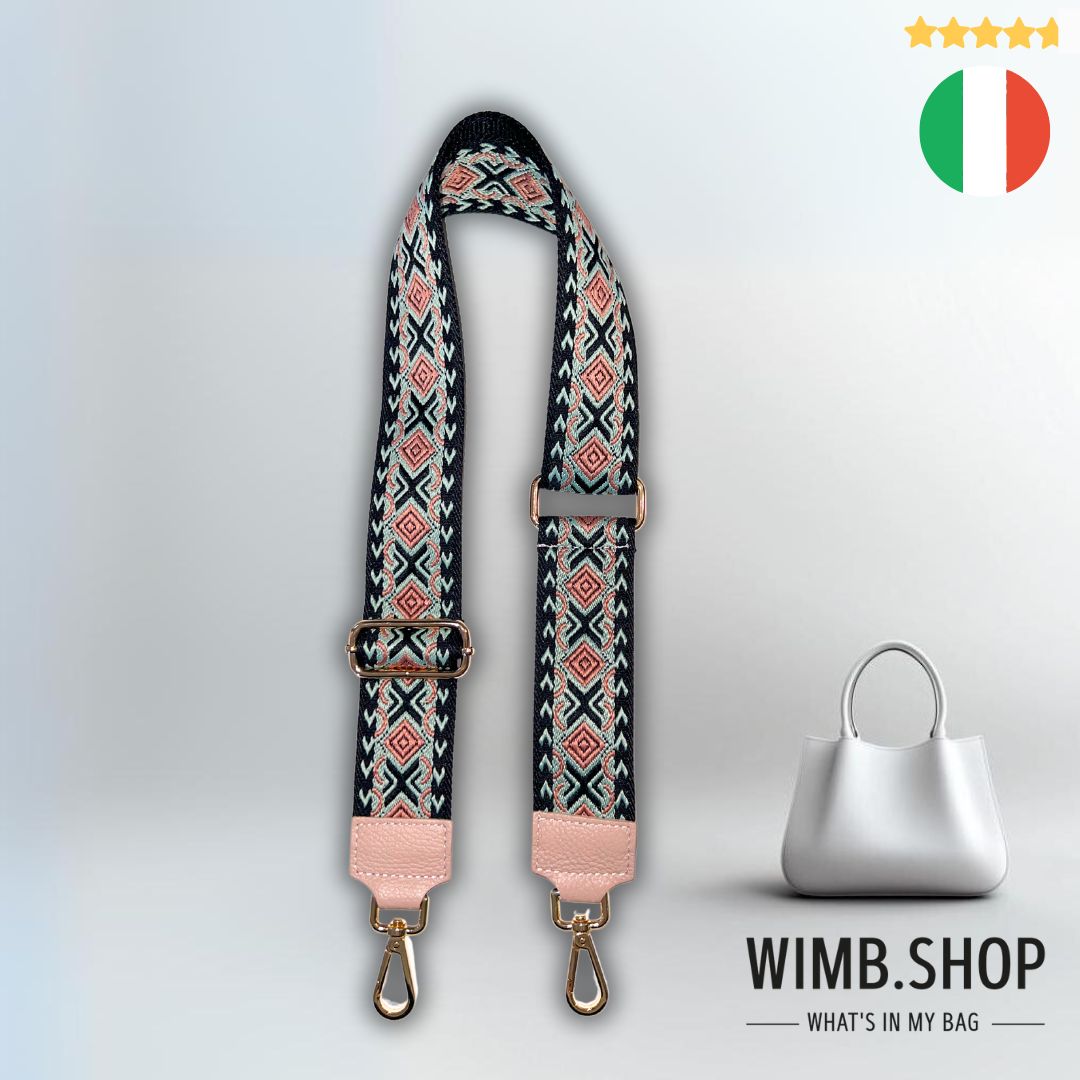 Pocket strap made in Italy - stylish upgrade for your handbag