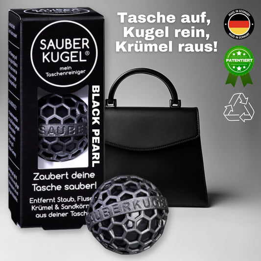 SAUBERKUGEL - TASCHENREINIGER - BLACK PEARL