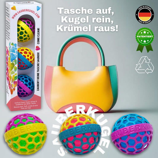 SAUBERKUGEL - TASCHENREINIGER - THE SUMMERFIELD COLLECTION - IN DER GESCHENKBOX