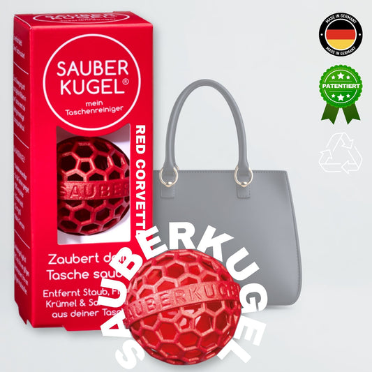 SAUBERKUGEL - TASCHENREINIGER - RED CORVETTE