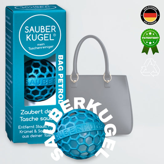 Sauberkugel einzeln – wiederverwendbarer Taschenreiniger – in verschiedenen Farben