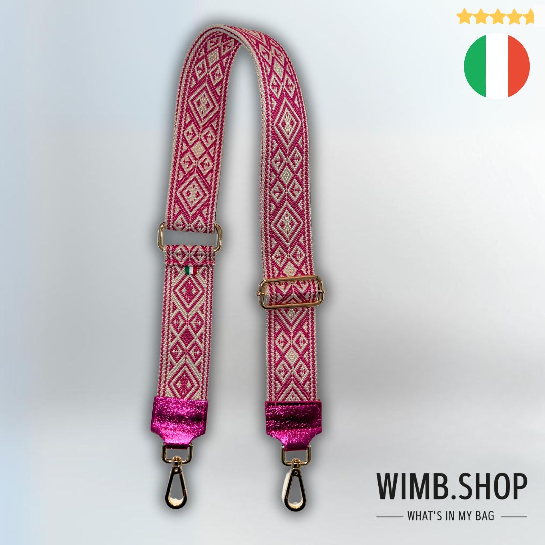 Pocket strap made in Italy - stylish upgrade for your handbag