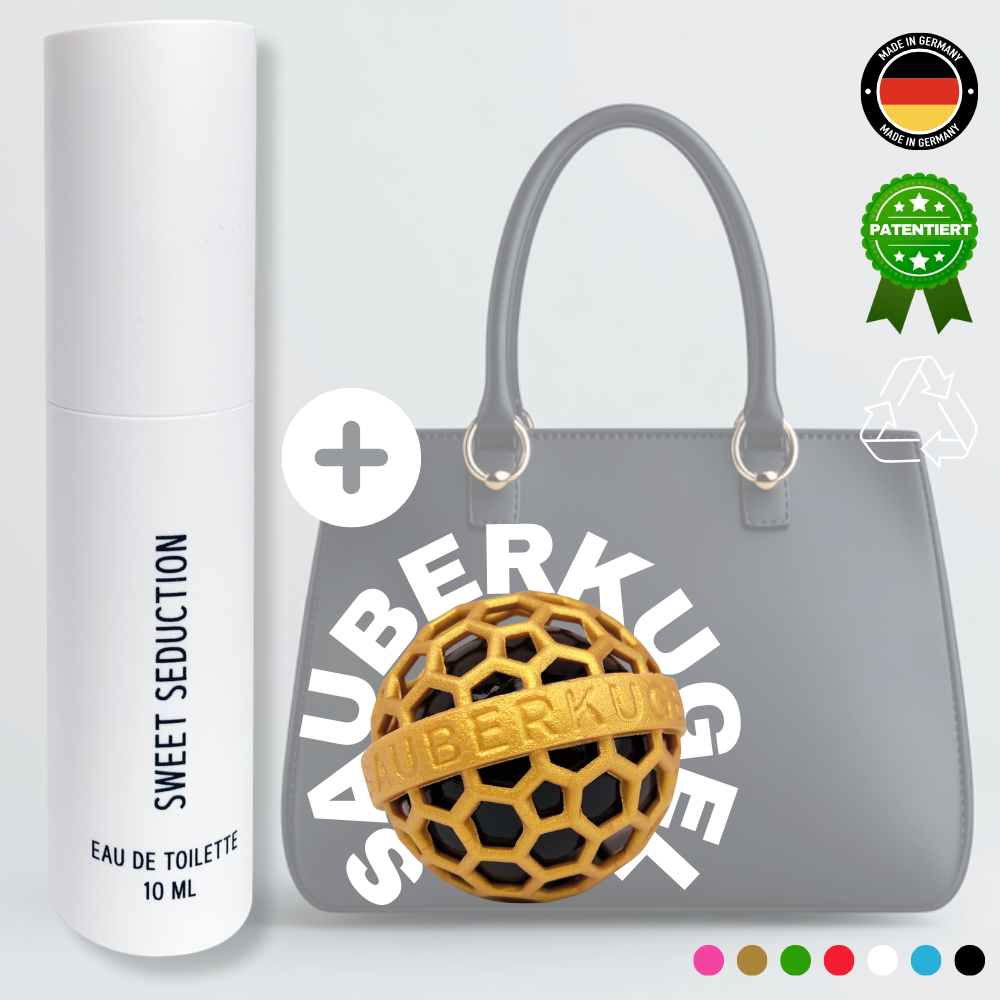 Starter-Set: Sauberkugel + Taschenduft ❤️