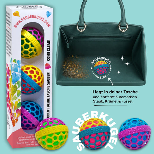 🎁 Geschenkbox mit 3 Sauberkugeln