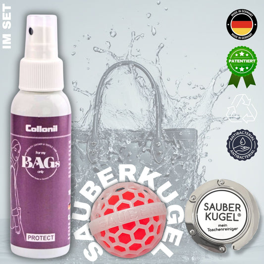 NEU! 👜 Das Rundum-Sauber-Bundle – Für deine Tasche, damit sie innen wie außen sauber bleibt!