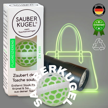 CLEAN BALL - BAG CLEANER - ZX 4000 (fluorescent)