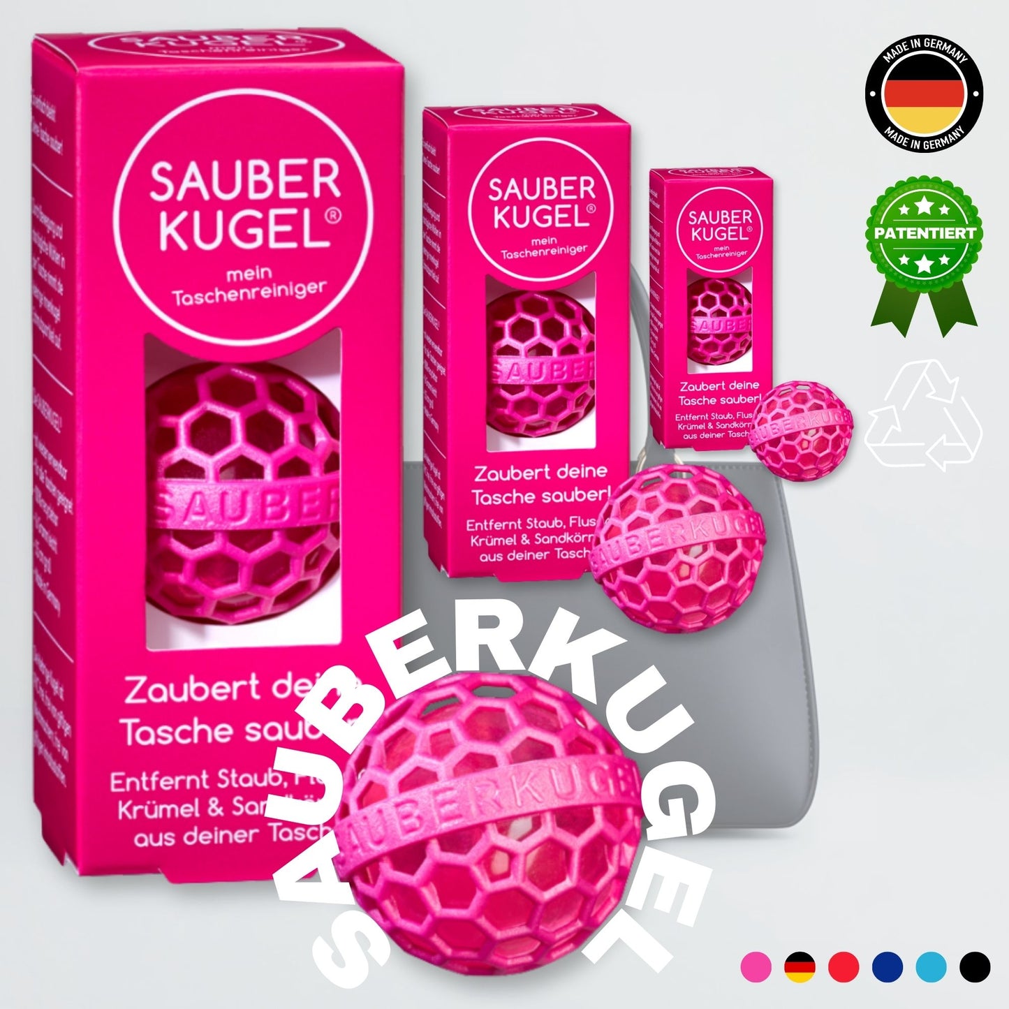 22% save in the 3 Set - clean ball - pocket cleaner