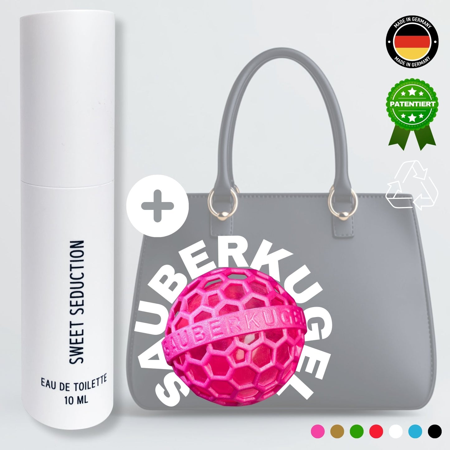 Starter-Set: Sauberkugel + Taschenduft ❤️