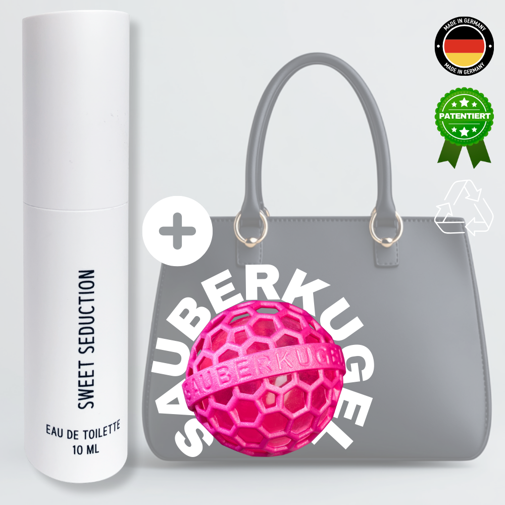 Starter-Set: Sauberkugel + Taschenduft ❤️