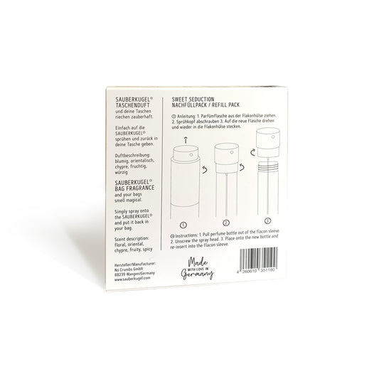 SET DE RECHARGES CLEAN BALL POCKET SCENT 3 - SÉDUCTION DOUCE - 3X 10 millilitres