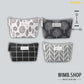 Cosmetic bag-multifunctional make-up bag with zipper