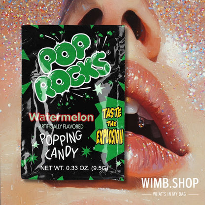COLLECTION WIMB par Emma Watson - Pop Rocks pastèque 9,5 g de granules crépitants avec un goût de pastèque