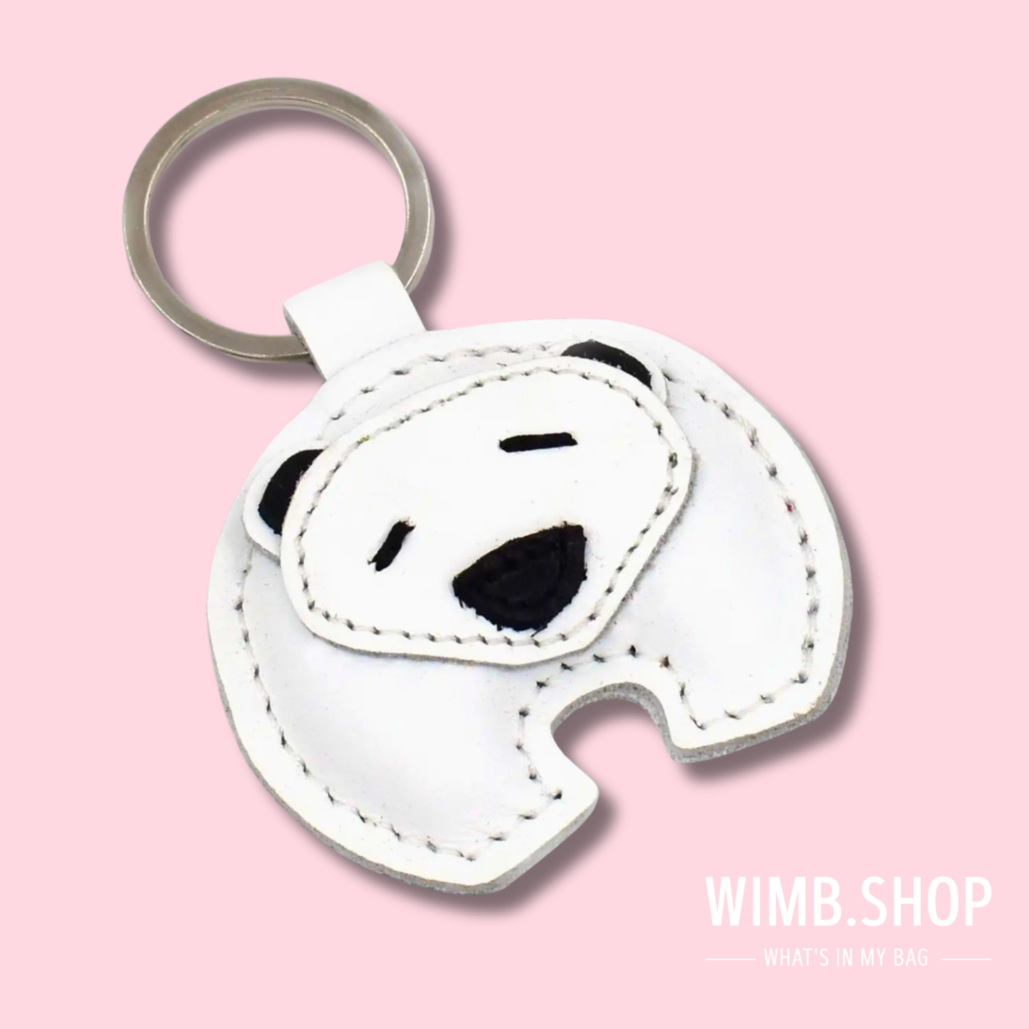 Handgefertigter Leder-Schlüsselanhänger