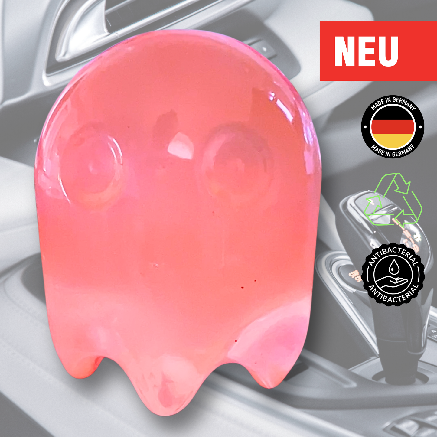 Saubergeist – Der clevere Auto-Innenraum-Reiniger aus Deutschland | Wiederverwendbar, abwaschbar & antibakteriell