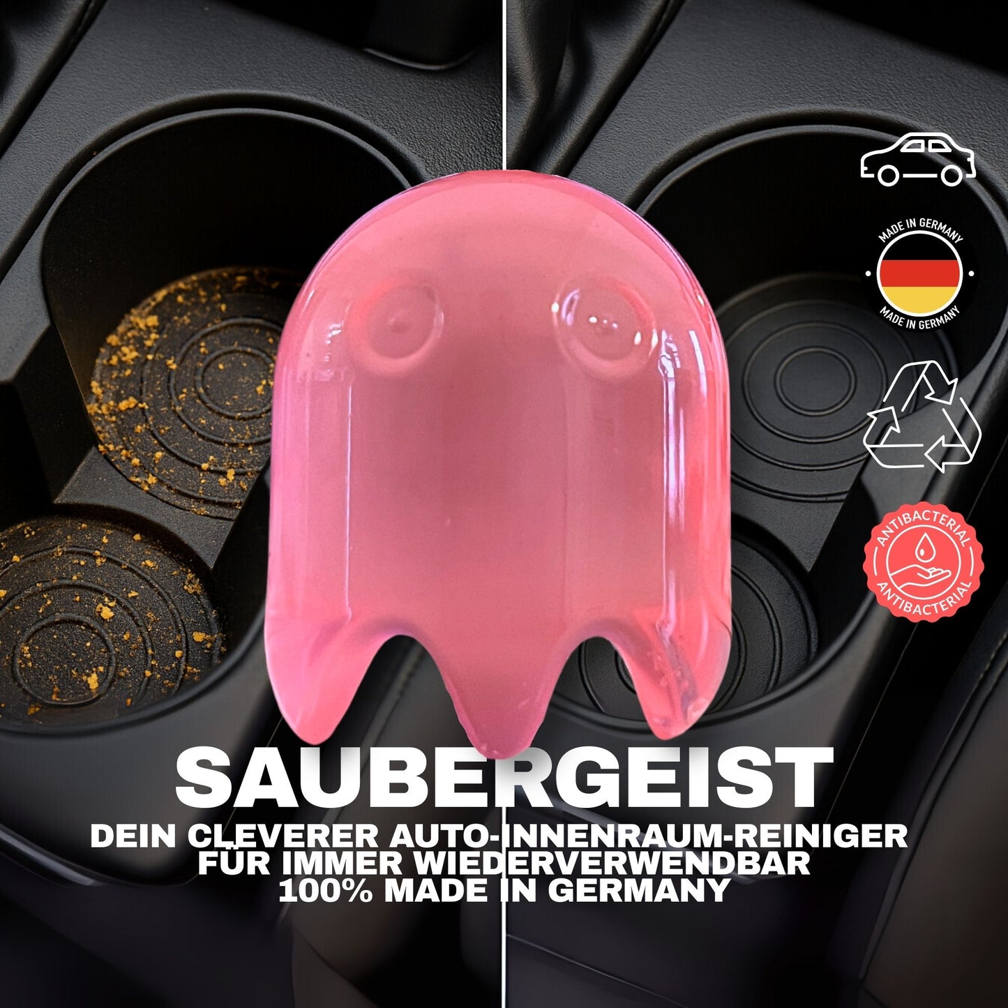 Der Saubergeist für Auto & Tastatur