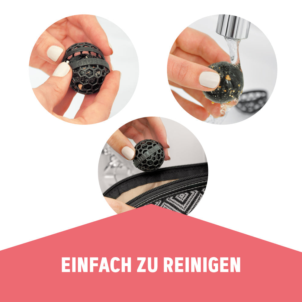 SAUBERKUGEL - MEIN TASCHENREINIGER - THINK PINK - JETZT NEU